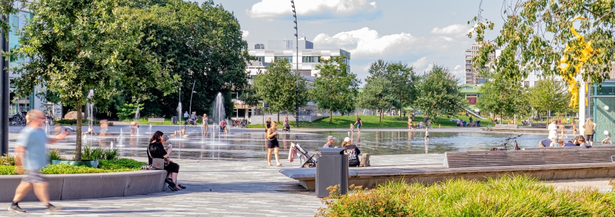 Raadhuisplein in Emmen
